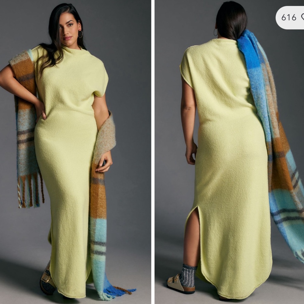 NWT Anthropologie Daily Practice Column Sweater Dress - Picture 1 of 2